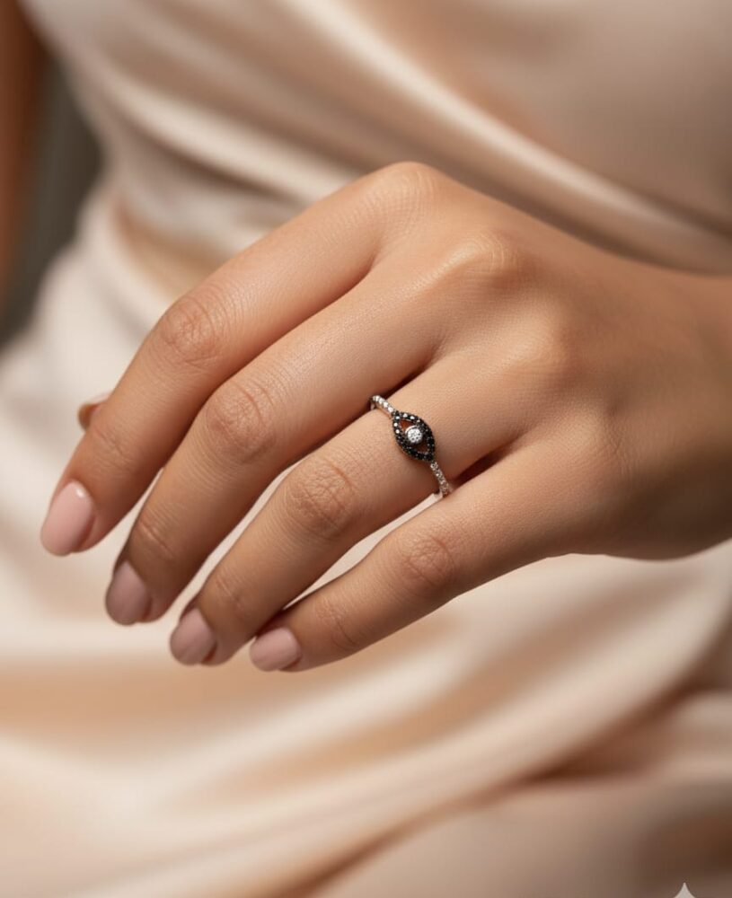 Evil Eye 925 Silver Ring