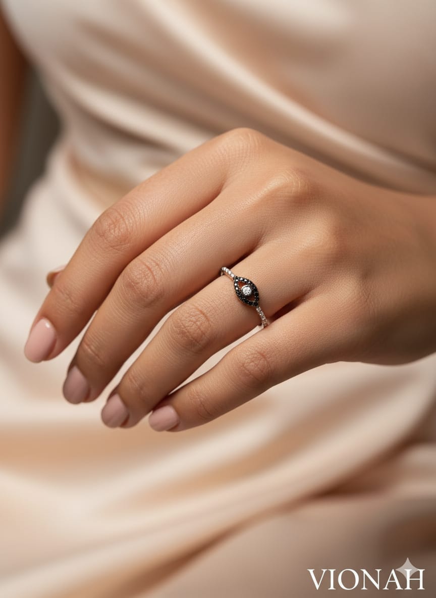 Evil Eye 925 Silver Ring