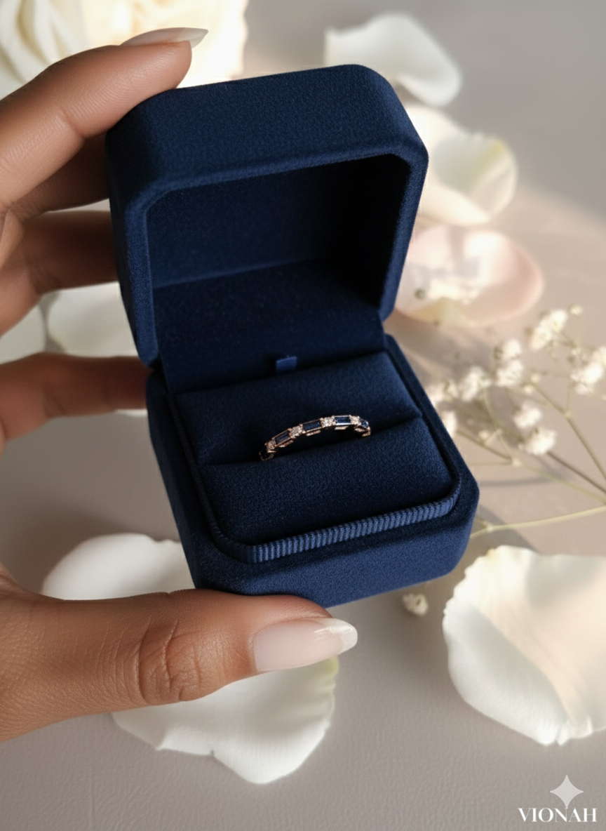 Royal Blue Spark Ring - Image 2