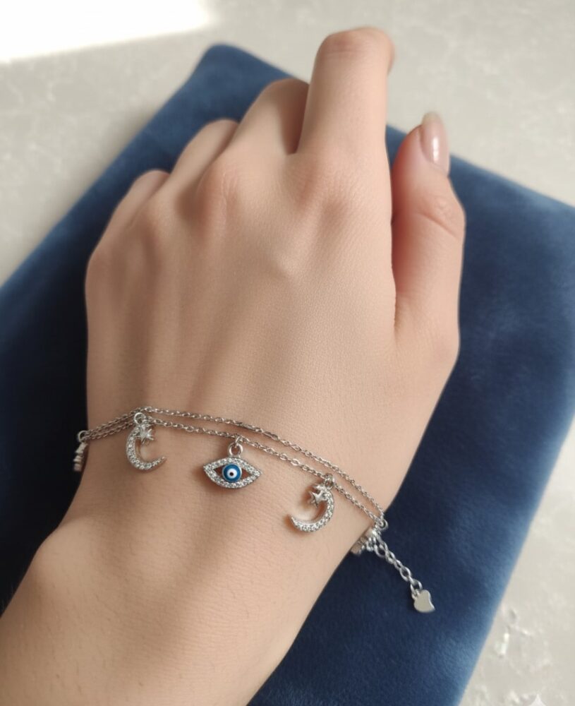 Celestial Evil Eye Bracelet