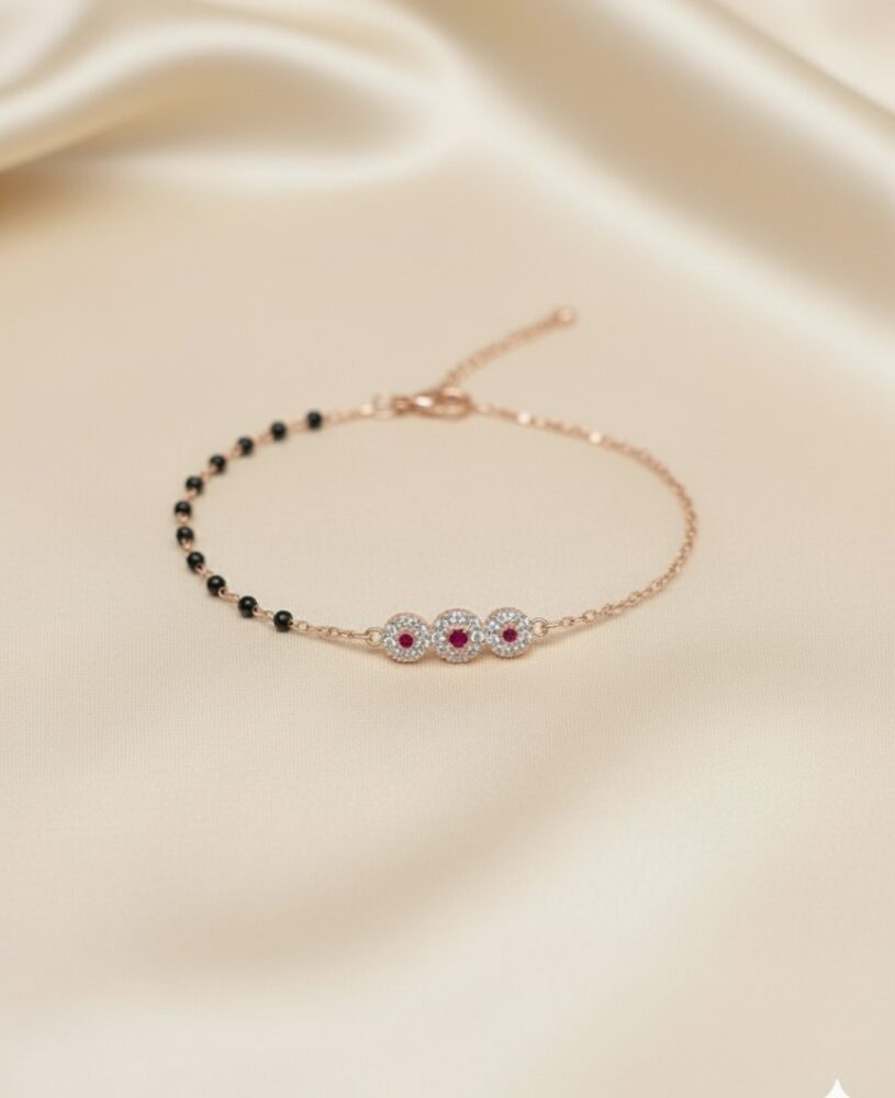 Ruby Bloom Bracelet