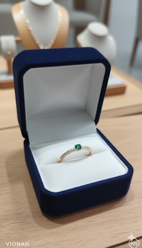 Emerald Whisper – 925 Silver Ring - Image 3