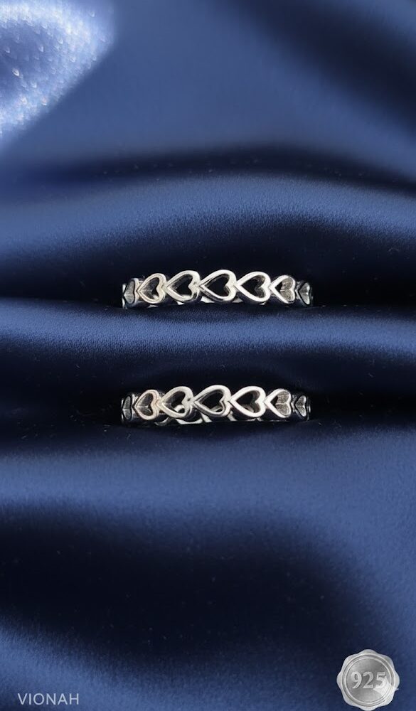 Heart Chain Toe Rings