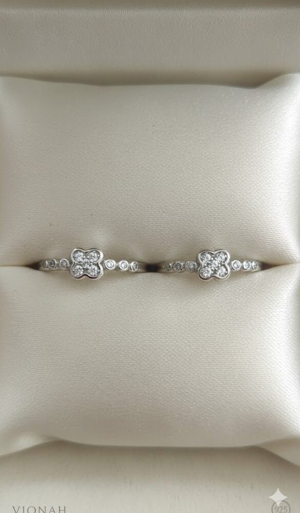 Butterfly CZ Toe Rings