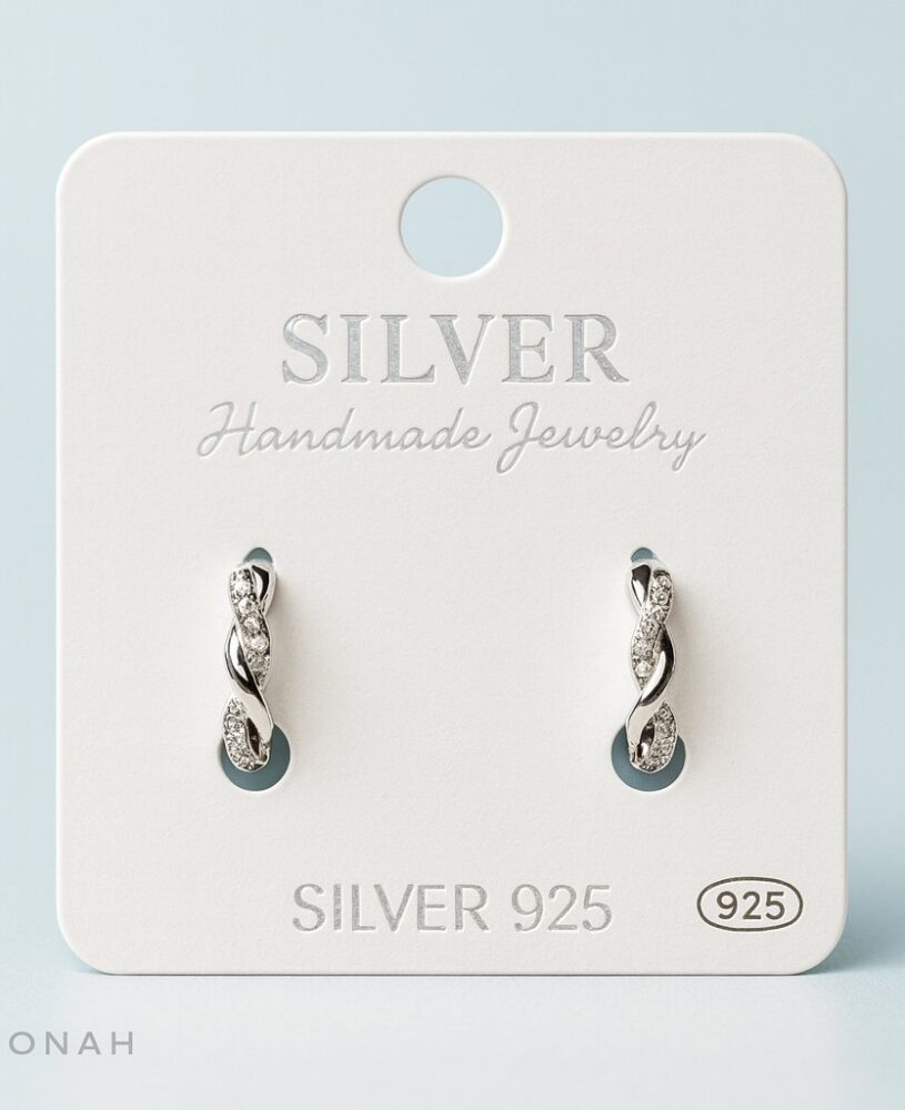 925 Silver Zircon Fancy Bali