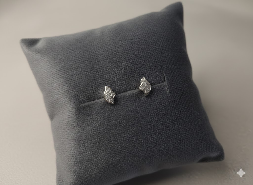 Micro Leaf Studs - Image 4