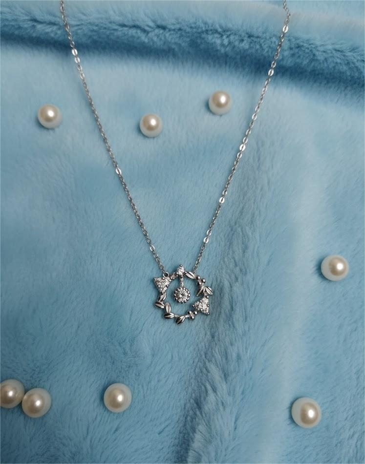 Premium Floral CZ Dokiya Chain