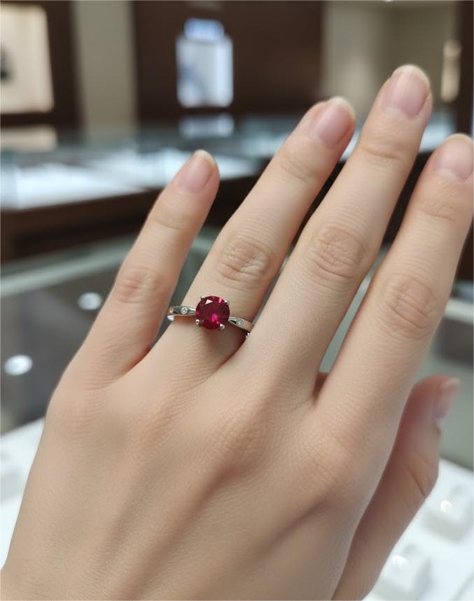 Luxury Premium Ruby Elegance Ring