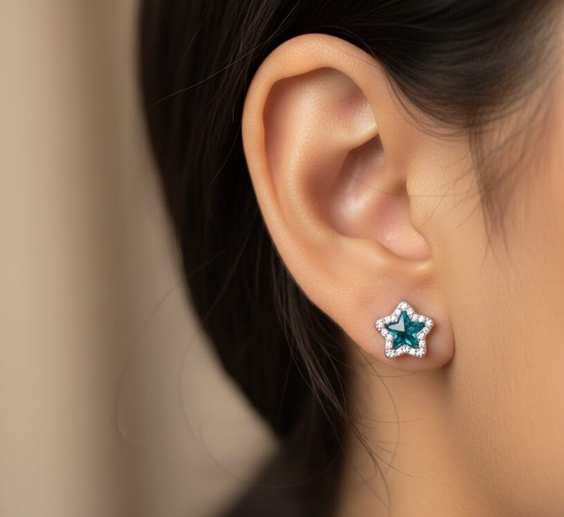 Swarovski Star Studs