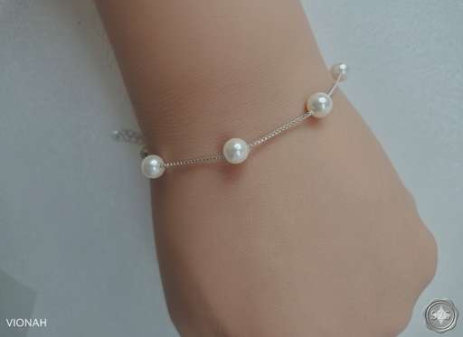 Swarovski Pearl Elegance Bracelet – 925 Sterling Silver