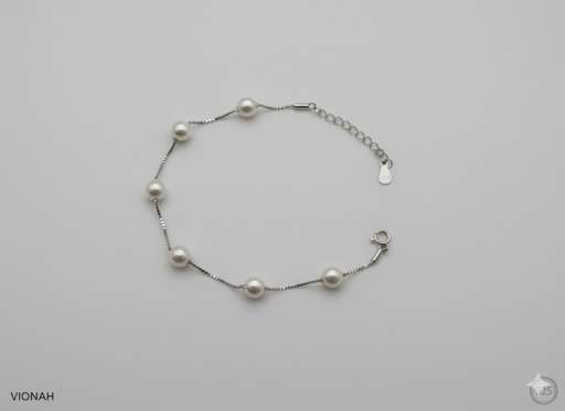 Swarovski Pearl Elegance Bracelet – 925 Sterling Silver - Image 3