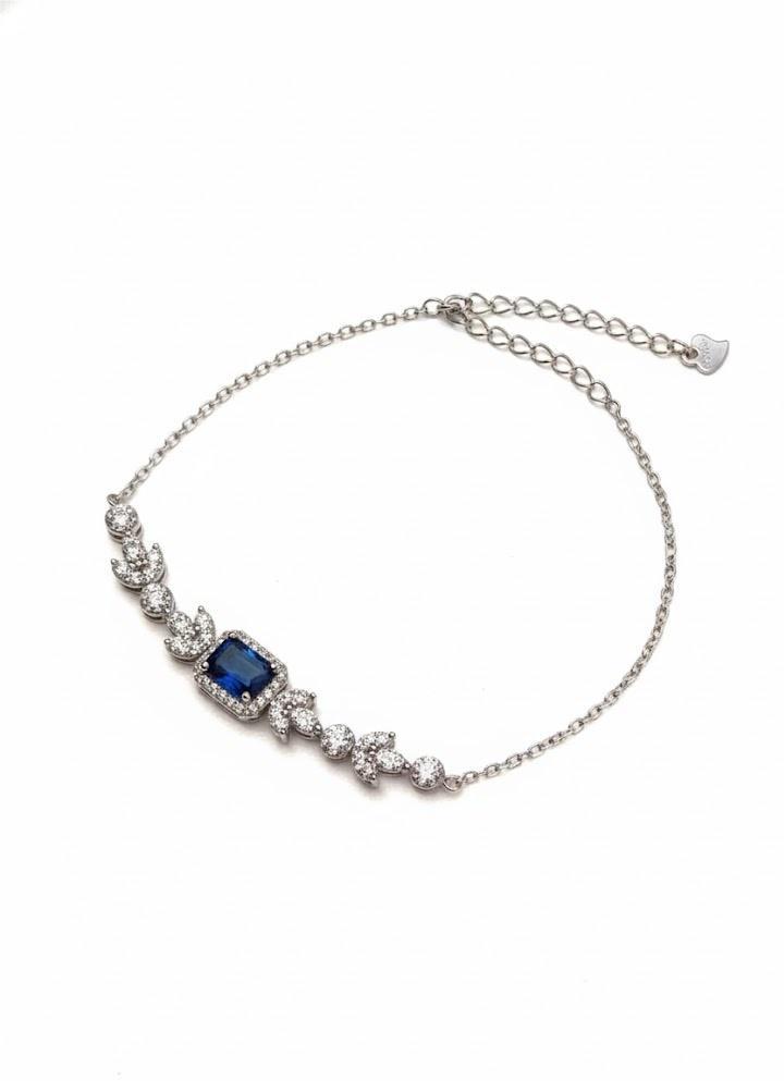 Blue Sapphire Sparkle Bracelet - Image 3