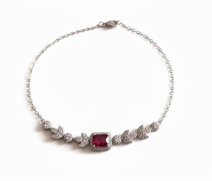 Ruby Sparkle Bracelet