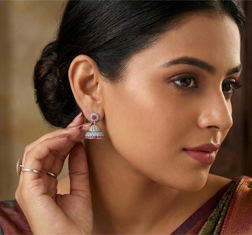 925 Sterling Silver Jhumkas