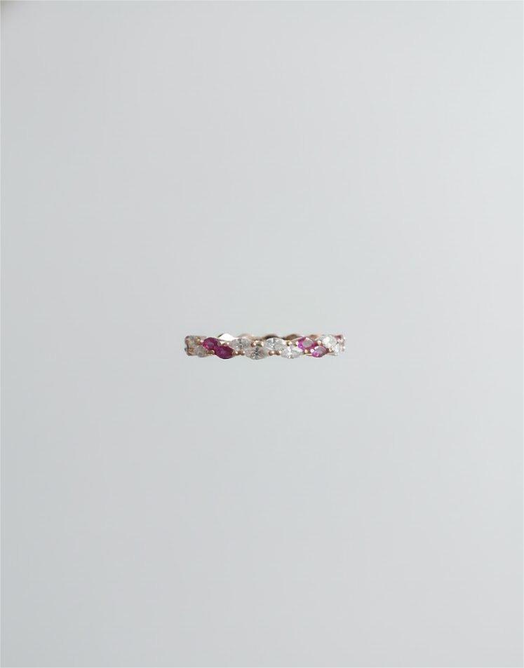 Ruby Spark Band Ring - Image 4